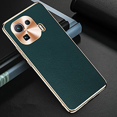 Handyhülle Hülle Luxus Leder Schutzhülle S03 für Xiaomi Mi 11 Pro 5G Grün