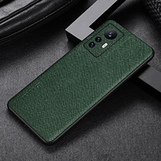 Handyhülle Hülle Luxus Leder Schutzhülle S03 für Xiaomi Mi 12X 5G Grün