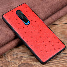 Handyhülle Hülle Luxus Leder Schutzhülle S03 für Xiaomi Poco X2 Rot