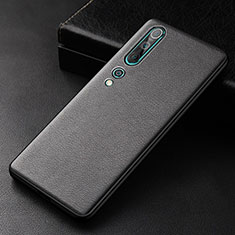 Handyhülle Hülle Luxus Leder Schutzhülle S04 für Xiaomi Mi 10 Schwarz