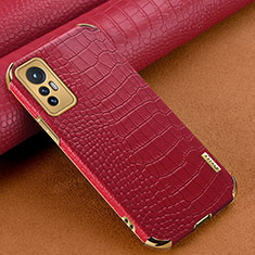 Handyhülle Hülle Luxus Leder Schutzhülle S04 für Xiaomi Mi 12 5G Rot