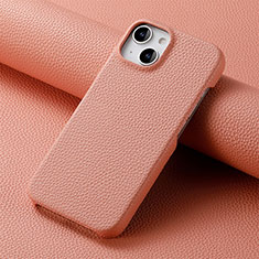 Handyhülle Hülle Luxus Leder Schutzhülle S04D für Apple iPhone 13 Rosa