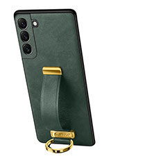 Handyhülle Hülle Luxus Leder Schutzhülle S05 für Samsung Galaxy S21 Plus 5G Grün