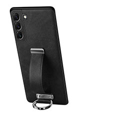 Handyhülle Hülle Luxus Leder Schutzhülle S05 für Samsung Galaxy S21 Plus 5G Schwarz
