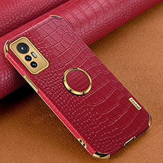 Handyhülle Hülle Luxus Leder Schutzhülle S05 für Xiaomi Mi 12 5G Rot
