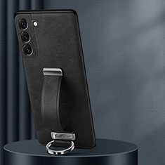 Handyhülle Hülle Luxus Leder Schutzhülle S06 für Samsung Galaxy S22 5G Schwarz
