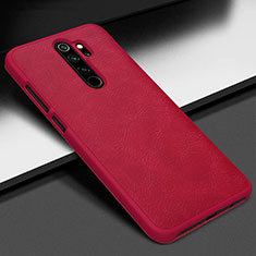 Handyhülle Hülle Luxus Leder Schutzhülle S06 für Xiaomi Redmi Note 8 Pro Rot