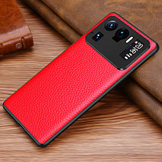 Handyhülle Hülle Luxus Leder Schutzhülle S07 für Xiaomi Mi 11 Ultra 5G Rot