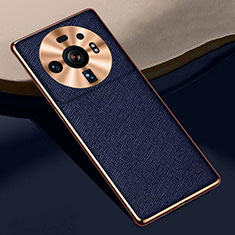 Handyhülle Hülle Luxus Leder Schutzhülle S09 für Xiaomi Mi 12S Ultra 5G Blau