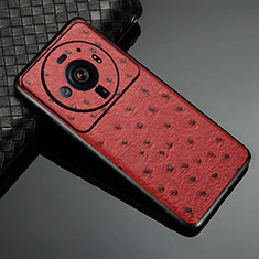 Handyhülle Hülle Luxus Leder Schutzhülle S11 für Xiaomi Mi 12S Ultra 5G Rot