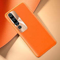 Handyhülle Hülle Luxus Leder Schutzhülle T01 für Xiaomi Mi 10 Orange