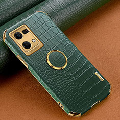 Handyhülle Hülle Luxus Leder Schutzhülle XD1 für Oppo F21 Pro 4G Grün