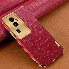 Handyhülle Hülle Luxus Leder Schutzhülle XD1 für Oppo Reno10 Pro+ Plus 5G Rot