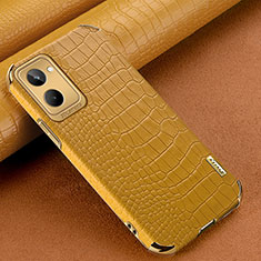 Handyhülle Hülle Luxus Leder Schutzhülle XD1 für Realme 10 4G Gelb