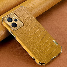 Handyhülle Hülle Luxus Leder Schutzhülle XD1 für Realme 10 5G Gelb