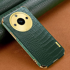 Handyhülle Hülle Luxus Leder Schutzhülle XD1 für Realme 11 Pro+ Plus 5G Grün
