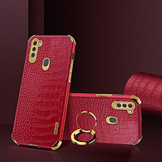 Handyhülle Hülle Luxus Leder Schutzhülle XD1 für Samsung Galaxy A11 Rot