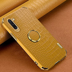 Handyhülle Hülle Luxus Leder Schutzhülle XD1 für Samsung Galaxy Note 10 5G Gelb