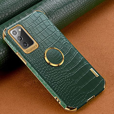 Handyhülle Hülle Luxus Leder Schutzhülle XD1 für Samsung Galaxy Note 20 5G Grün