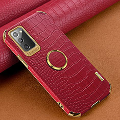 Handyhülle Hülle Luxus Leder Schutzhülle XD1 für Samsung Galaxy Note 20 5G Rot