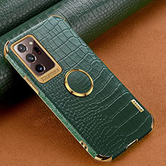 Handyhülle Hülle Luxus Leder Schutzhülle XD1 für Samsung Galaxy Note 20 Ultra 5G Grün