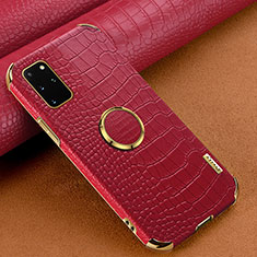 Handyhülle Hülle Luxus Leder Schutzhülle XD1 für Samsung Galaxy S20 Plus Rot