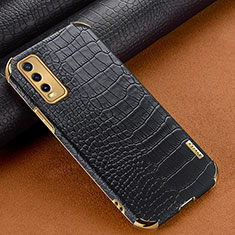 Handyhülle Hülle Luxus Leder Schutzhülle XD1 für Vivo Y30 Schwarz