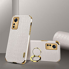 Handyhülle Hülle Luxus Leder Schutzhülle XD1 für Xiaomi Mi 12T 5G Weiß