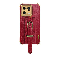 Handyhülle Hülle Luxus Leder Schutzhülle XD1 für Xiaomi Mi 13 Pro 5G Rot
