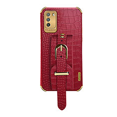 Handyhülle Hülle Luxus Leder Schutzhülle XD1 für Xiaomi Poco M3 Rot