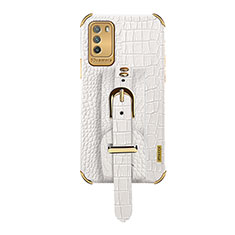 Handyhülle Hülle Luxus Leder Schutzhülle XD1 für Xiaomi Poco M3 Weiß