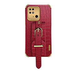 Handyhülle Hülle Luxus Leder Schutzhülle XD1 für Xiaomi Redmi 10C 4G Rot