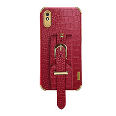 Handyhülle Hülle Luxus Leder Schutzhülle XD1 für Xiaomi Redmi 9AT Rot