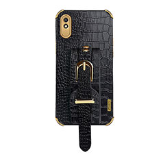Handyhülle Hülle Luxus Leder Schutzhülle XD1 für Xiaomi Redmi 9AT Schwarz
