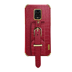 Handyhülle Hülle Luxus Leder Schutzhülle XD1 für Xiaomi Redmi Note 9 Pro Rot