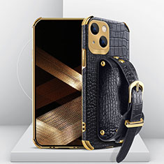 Handyhülle Hülle Luxus Leder Schutzhülle XD2 für Apple iPhone 13 Schwarz