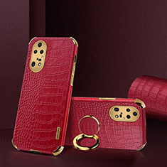 Handyhülle Hülle Luxus Leder Schutzhülle XD2 für Huawei P50 Pro Rot