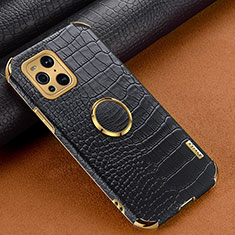 Handyhülle Hülle Luxus Leder Schutzhülle XD2 für Oppo Find X3 5G Schwarz