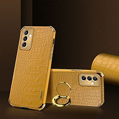 Handyhülle Hülle Luxus Leder Schutzhülle XD2 für Samsung Galaxy A25 5G Gelb
