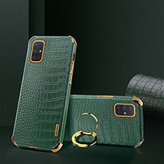 Handyhülle Hülle Luxus Leder Schutzhülle XD2 für Samsung Galaxy A71 5G Grün