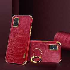 Handyhülle Hülle Luxus Leder Schutzhülle XD2 für Samsung Galaxy A71 5G Rot