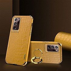 Handyhülle Hülle Luxus Leder Schutzhülle XD2 für Samsung Galaxy Note 20 Ultra 5G Gelb