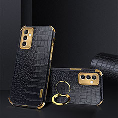 Handyhülle Hülle Luxus Leder Schutzhülle XD2 für Samsung Galaxy Quantum2 5G Schwarz