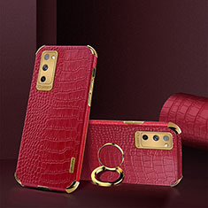 Handyhülle Hülle Luxus Leder Schutzhülle XD2 für Samsung Galaxy S20 FE (2022) 5G Rot
