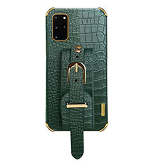 Handyhülle Hülle Luxus Leder Schutzhülle XD2 für Samsung Galaxy S20 Plus 5G Grün
