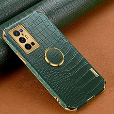 Handyhülle Hülle Luxus Leder Schutzhülle XD2 für Vivo X70 Pro+ Plus 5G Grün