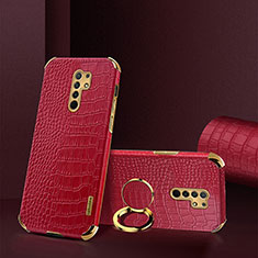 Handyhülle Hülle Luxus Leder Schutzhülle XD2 für Xiaomi Redmi 9 Prime India Rot