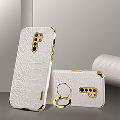 Handyhülle Hülle Luxus Leder Schutzhülle XD2 für Xiaomi Redmi 9 Prime India Weiß