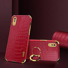 Handyhülle Hülle Luxus Leder Schutzhülle XD2 für Xiaomi Redmi 9AT Rot