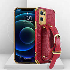 Handyhülle Hülle Luxus Leder Schutzhülle XD3 für Oppo Find X5 Lite 5G Rot